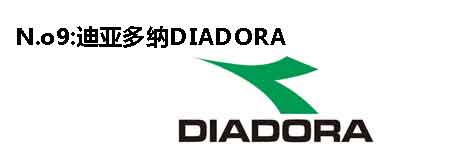 世界名牌运动服标志及介绍：diadora